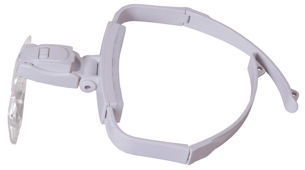 Levenhuk Zeno Vizor G5 Lupenbrille LED 5 Gläser