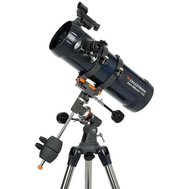 Celestron AstroMaster 114EQ Teleskop 114mm Newton Einsteiger