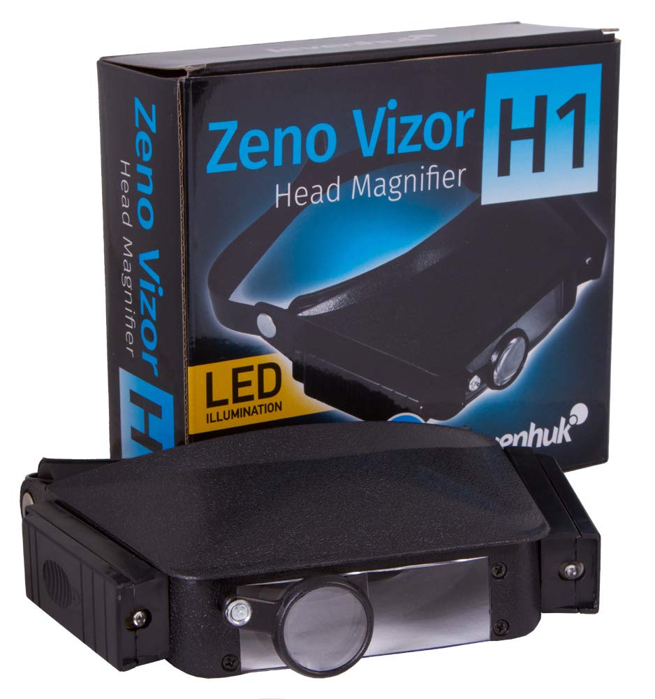 Levenhuk Zeno Vizor H1 Kopflupe LED 1,5x-8x