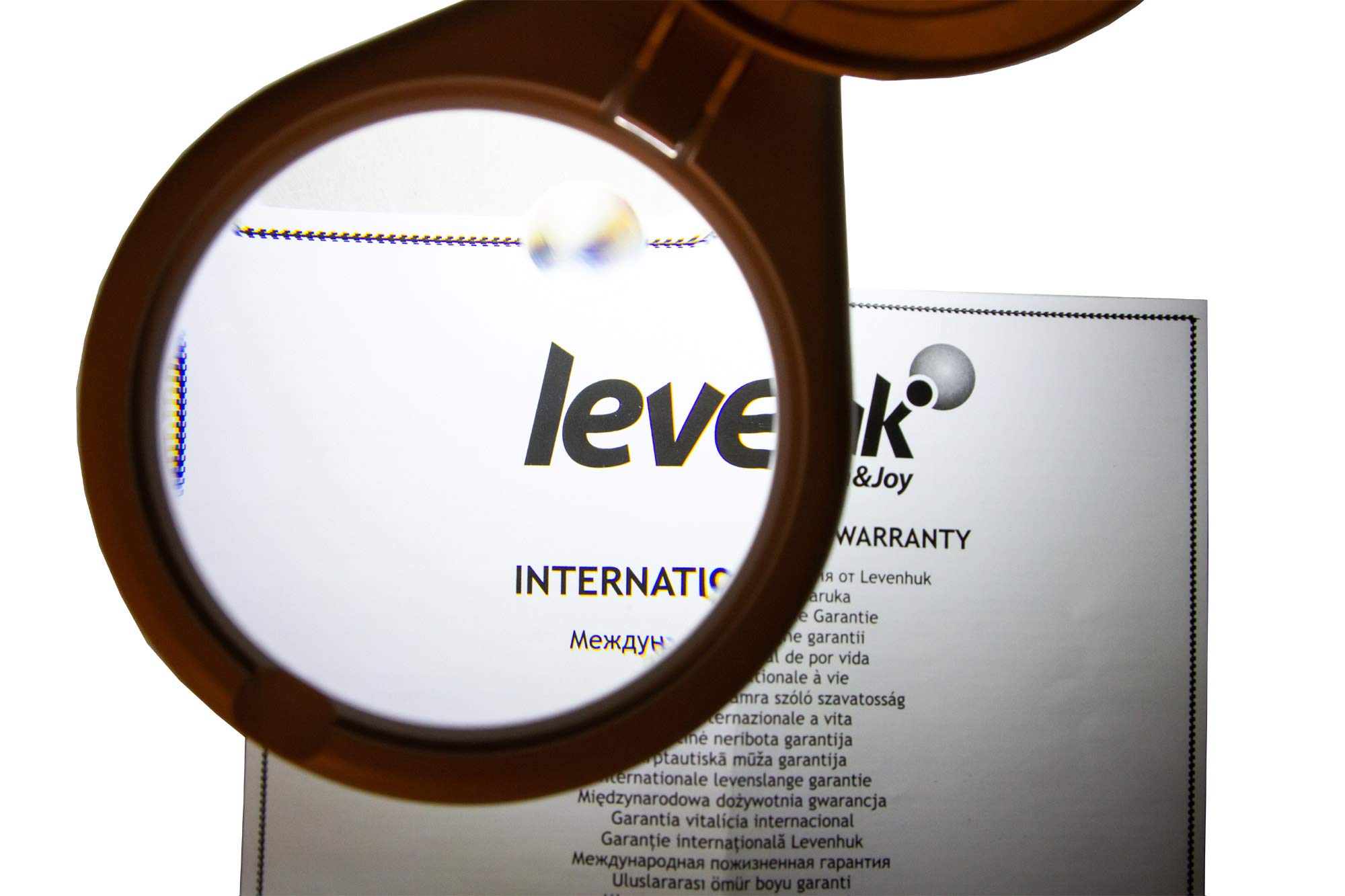 Levenhuk Zeno Desk D17 Tischlupe LED 2,3x/6x Klemme