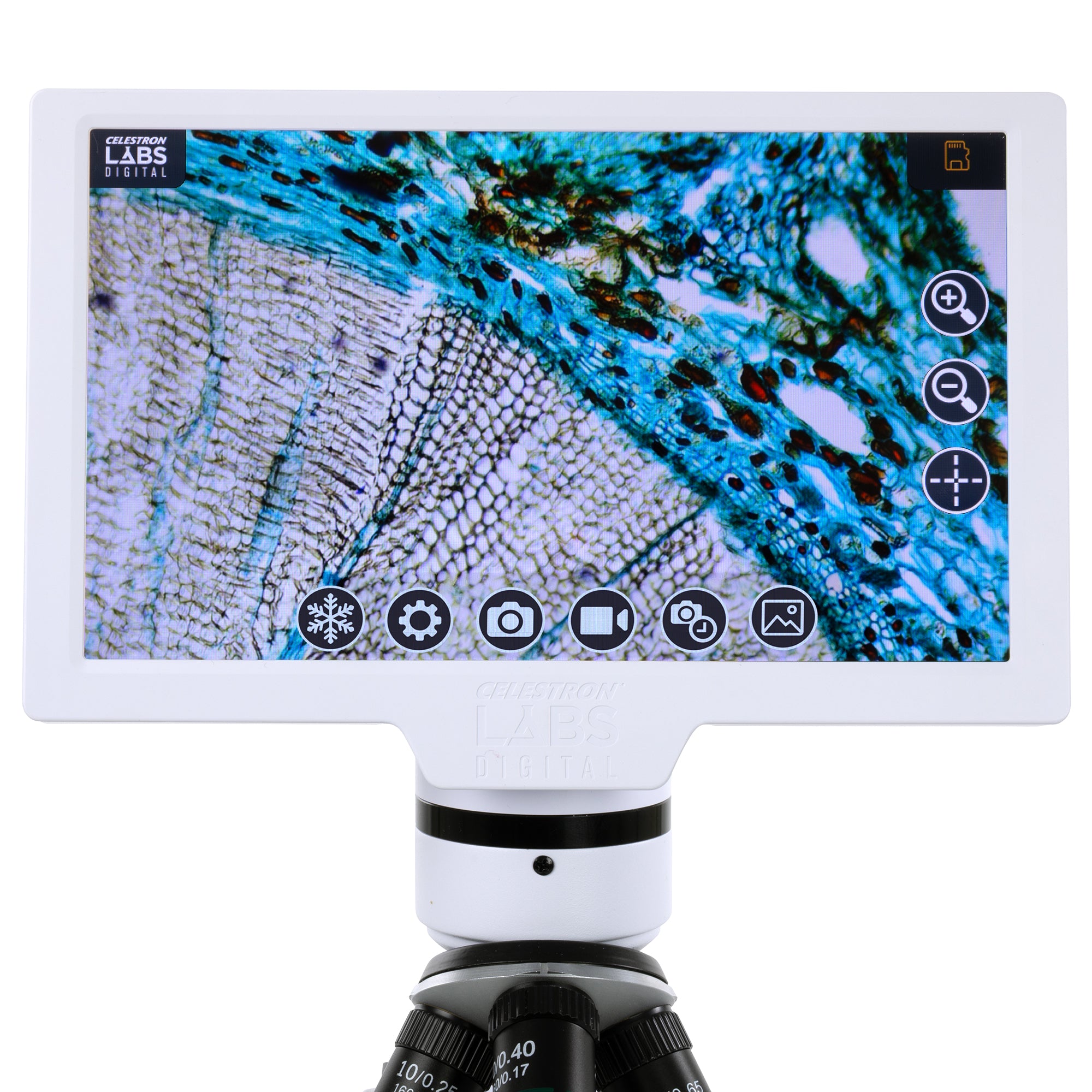 Celestron Labs Digital 9 Zoll LCD-Mikroskop 8MP Touchscreen