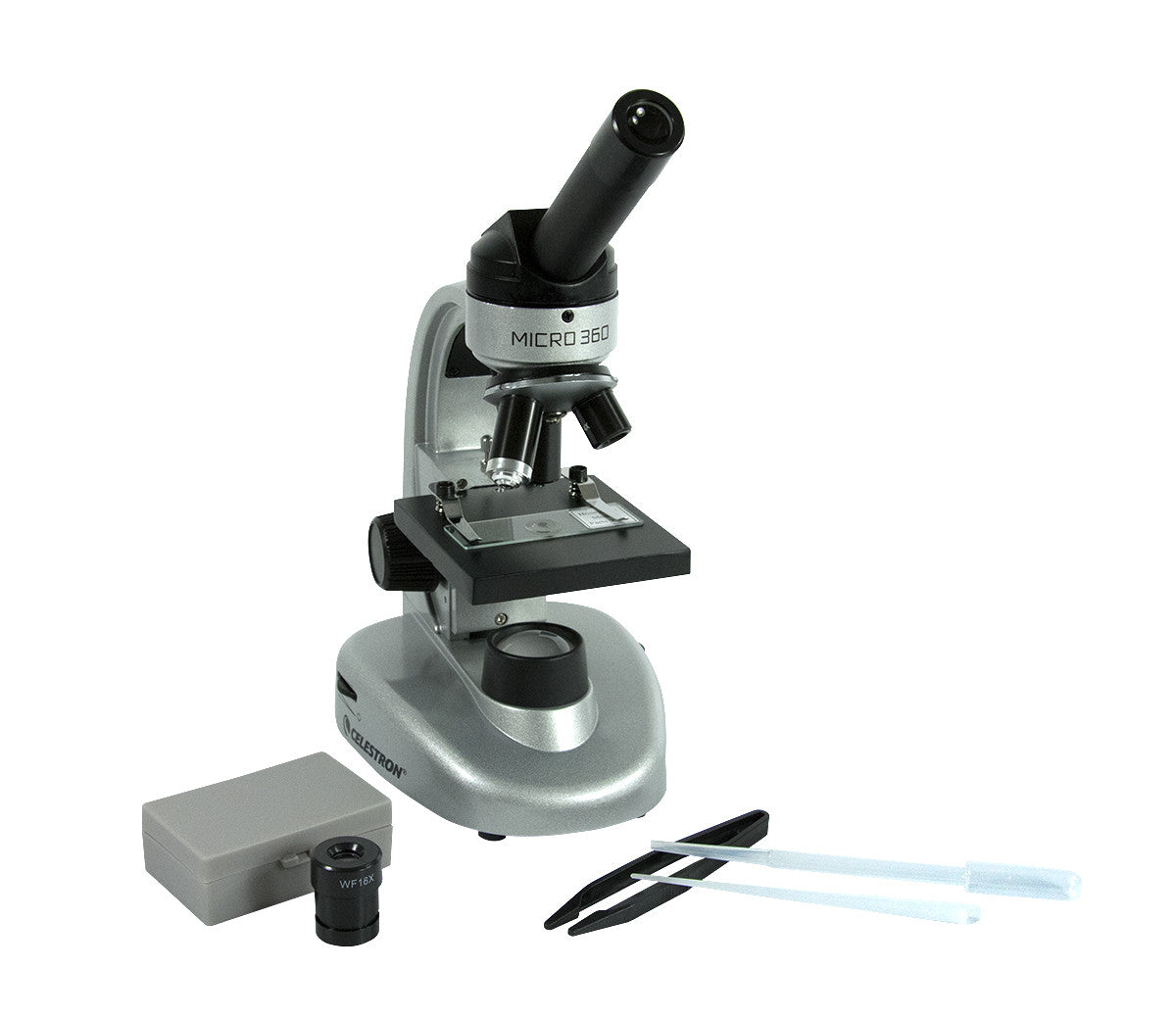 Celestron Labs Micro360 Mikroskop 40x-640x LED