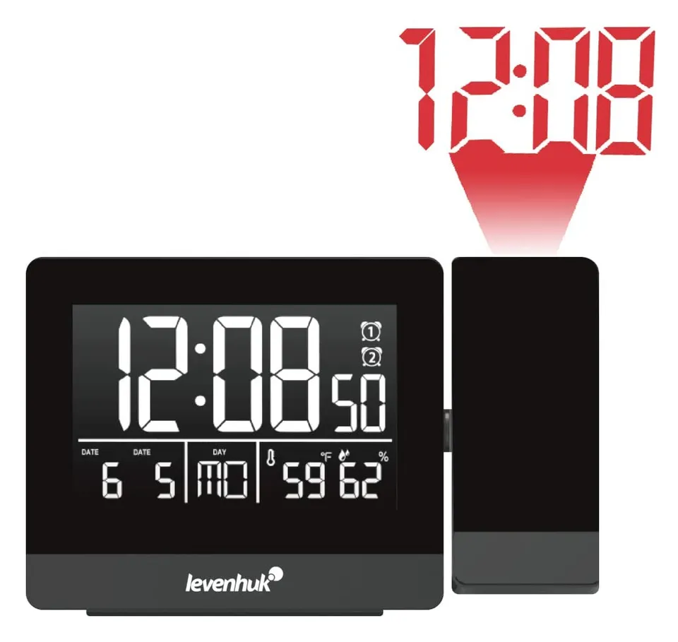 Levenhuk Wezzer Base L70 Thermometer mit Projektor
