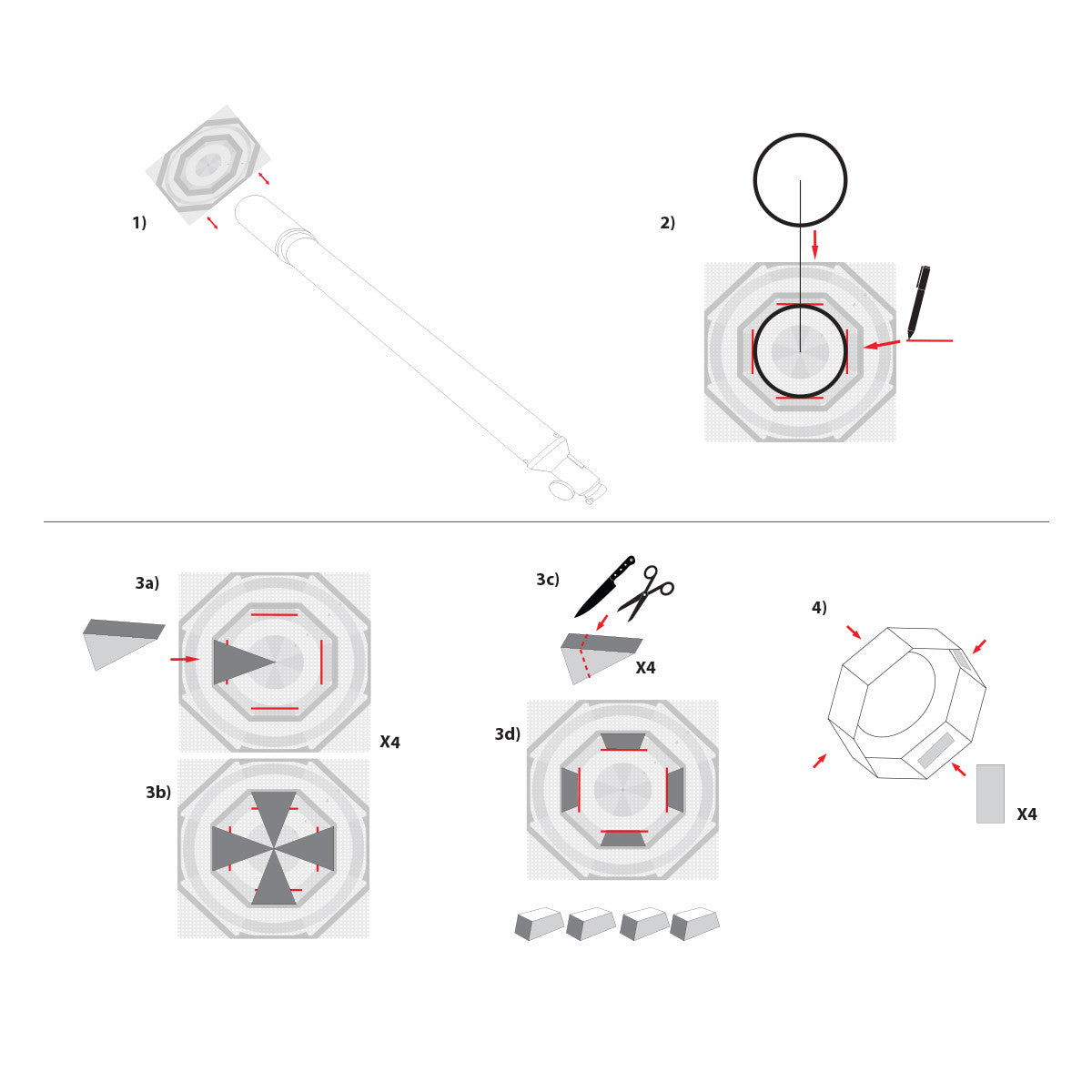 Explore Scientific Sun Catcher Sonnenfilter 150mm Solarlite Folie