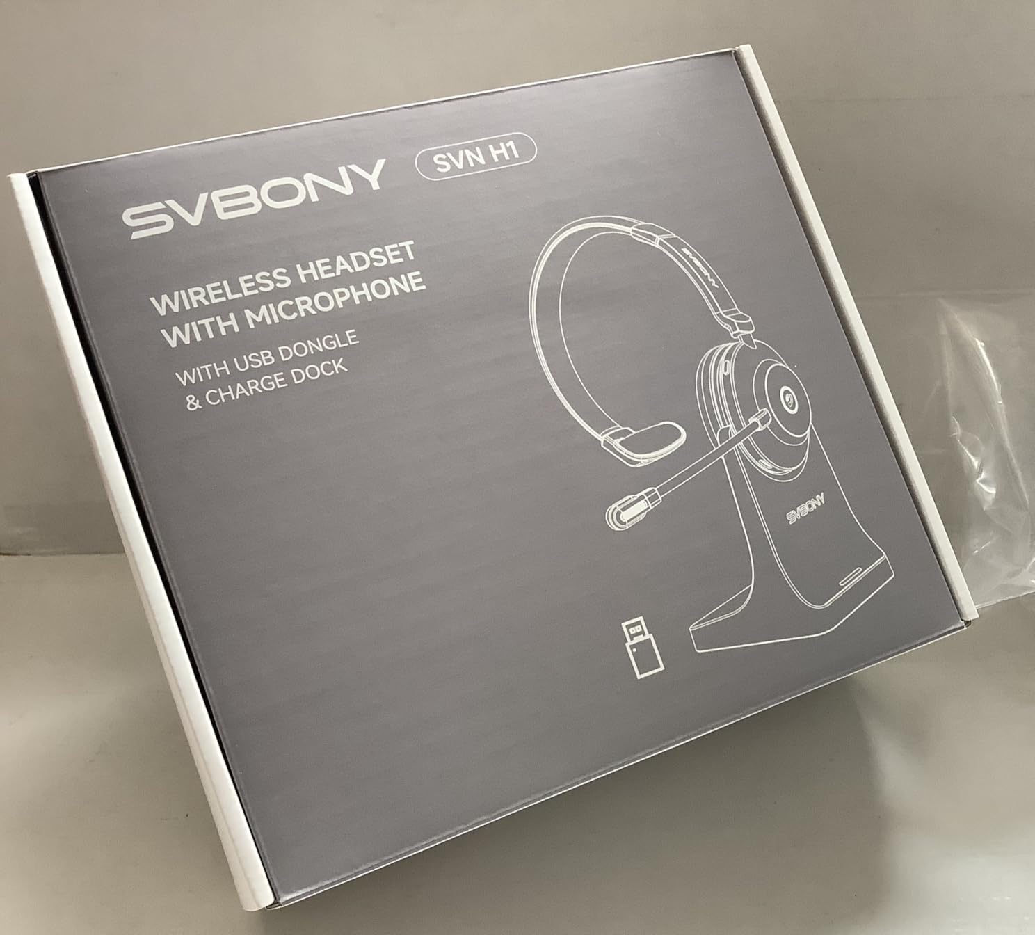 SVBONY SVN H1 Headset Bluetooth Mikrofon 1P 47 Std.
