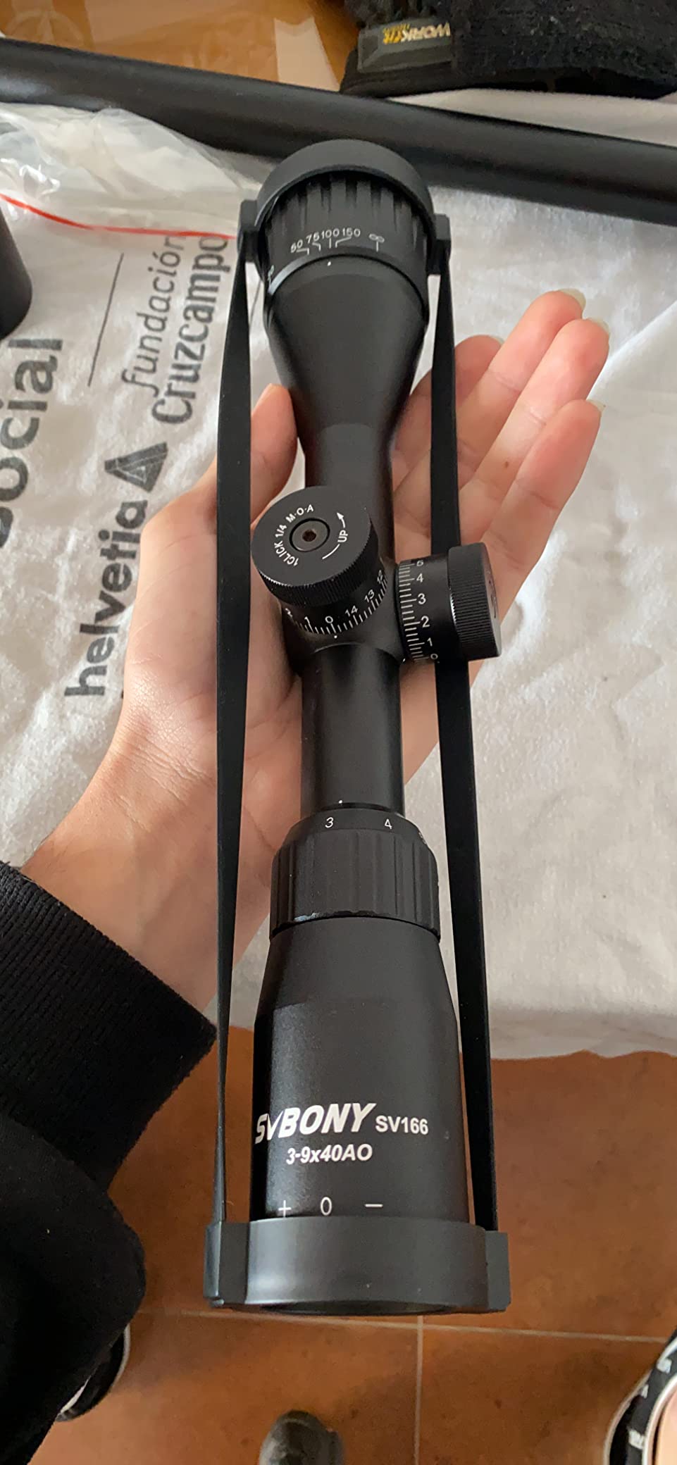 SVBONY SV166 3-9x40 Zielfernrohr Mil-Dot 20mm Picatinny