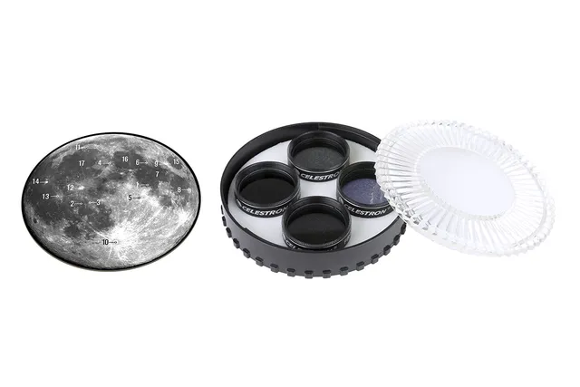 Celestron Moon Filter Set Mondfilter 1,25 Zoll 3-teilig