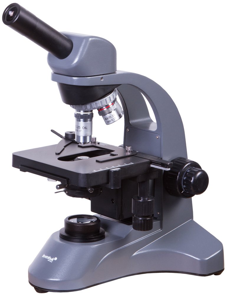 Levenhuk 700M Labormikroskop 40-2000x achromatisch monokular