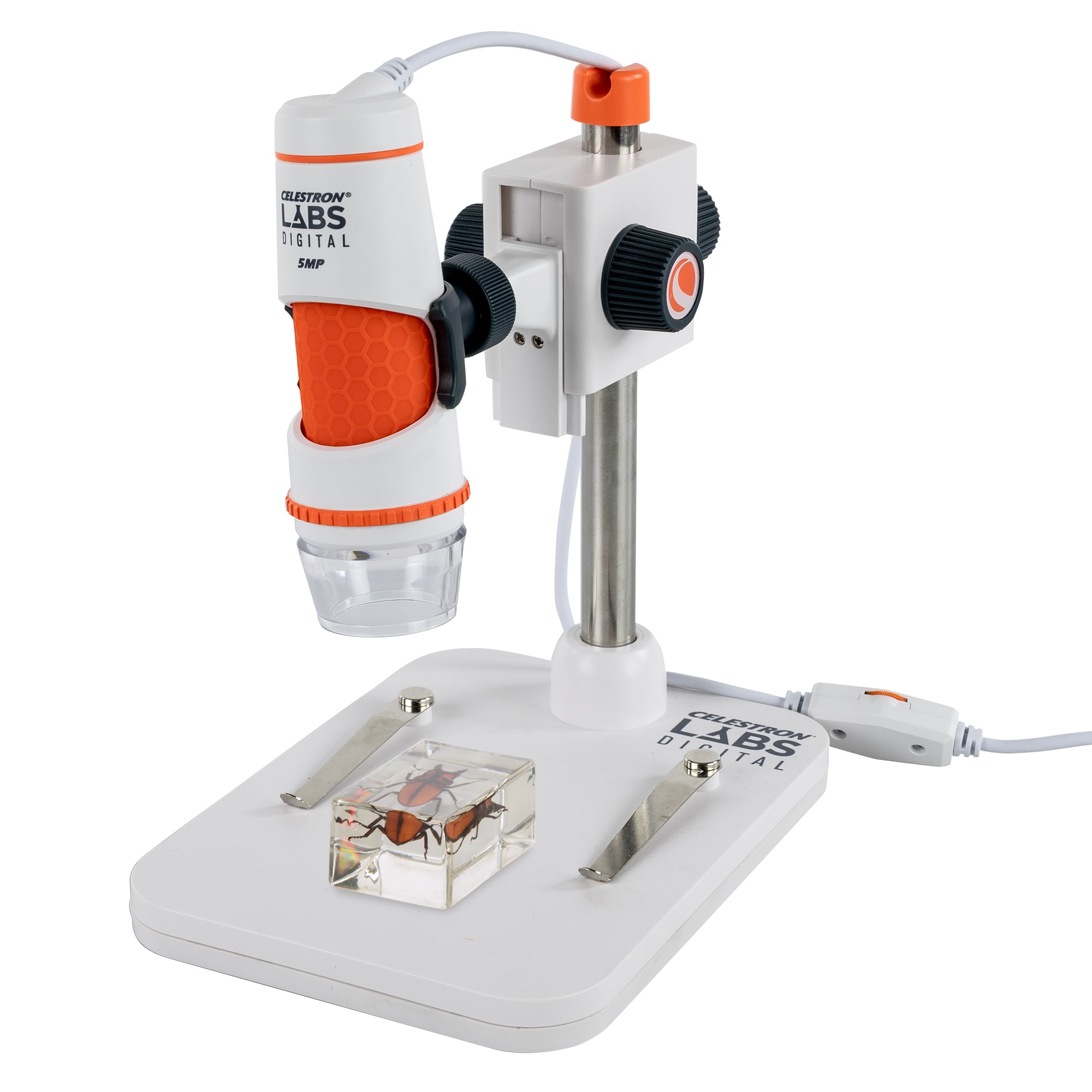 Celestron Labs Digital 5MP Handmikroskop 20x-200x USB-C