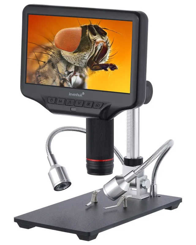 Levenhuk DTX RC4 Digitalmikroskop 5x-270x 7-Zoll-LCD