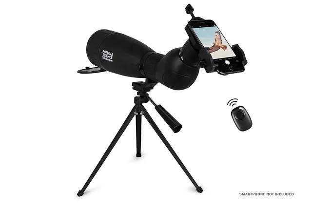 Celestron LandScout 20-60x80 Spektiv Set Handyadapter
