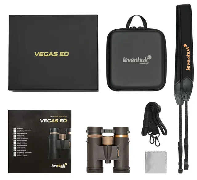 Levenhuk Vegas ED 8x32 Fernglas ED-Glas Dachprisma