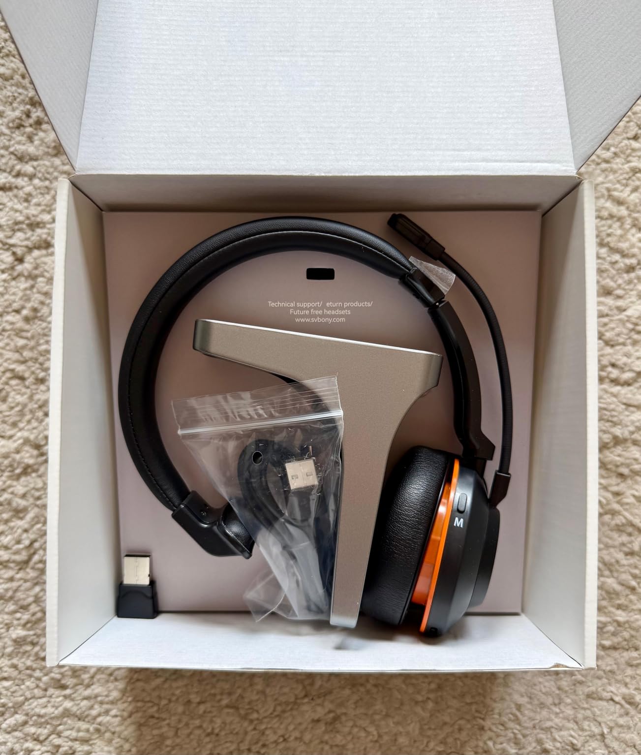 SVBONY SVN H1 Headset Bluetooth Mikrofon 1P 47 Std.