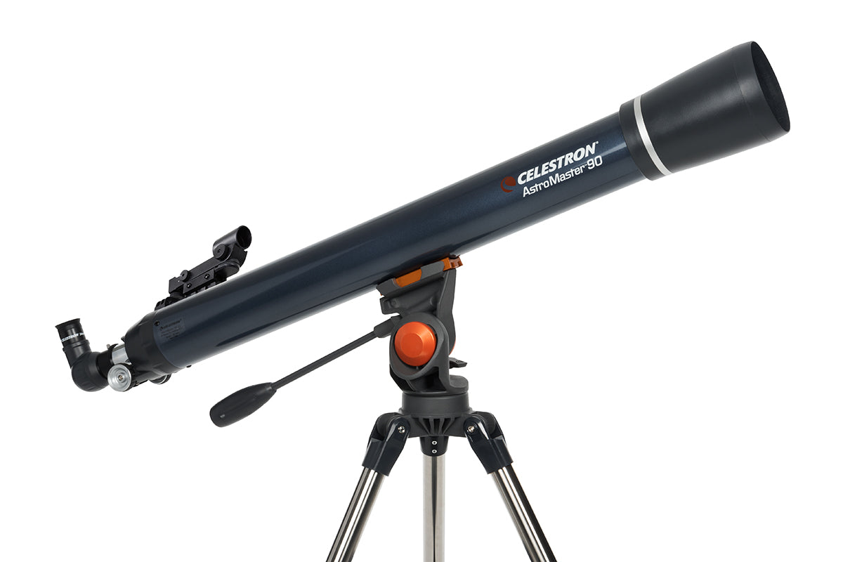 Celestron AstroMaster 90AZ Teleskop 90mm mit Smartphone-Adapter