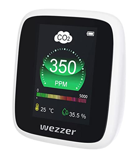 Levenhuk Wezzer Air MC20 CO2-Detektor Farbdisplay Akku