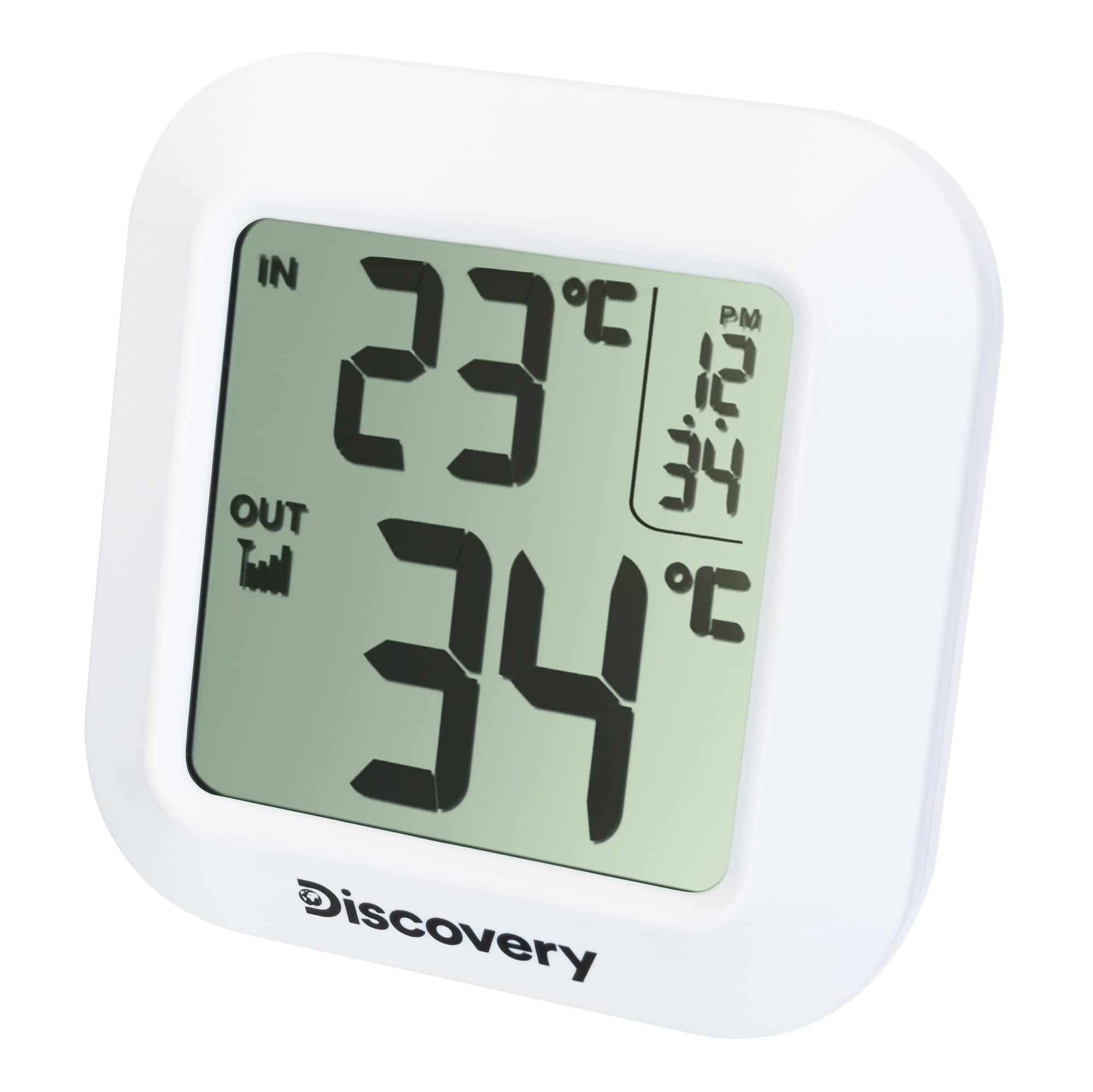 Discovery Report W20 Wetterstation Funk mit Uhr Magnet