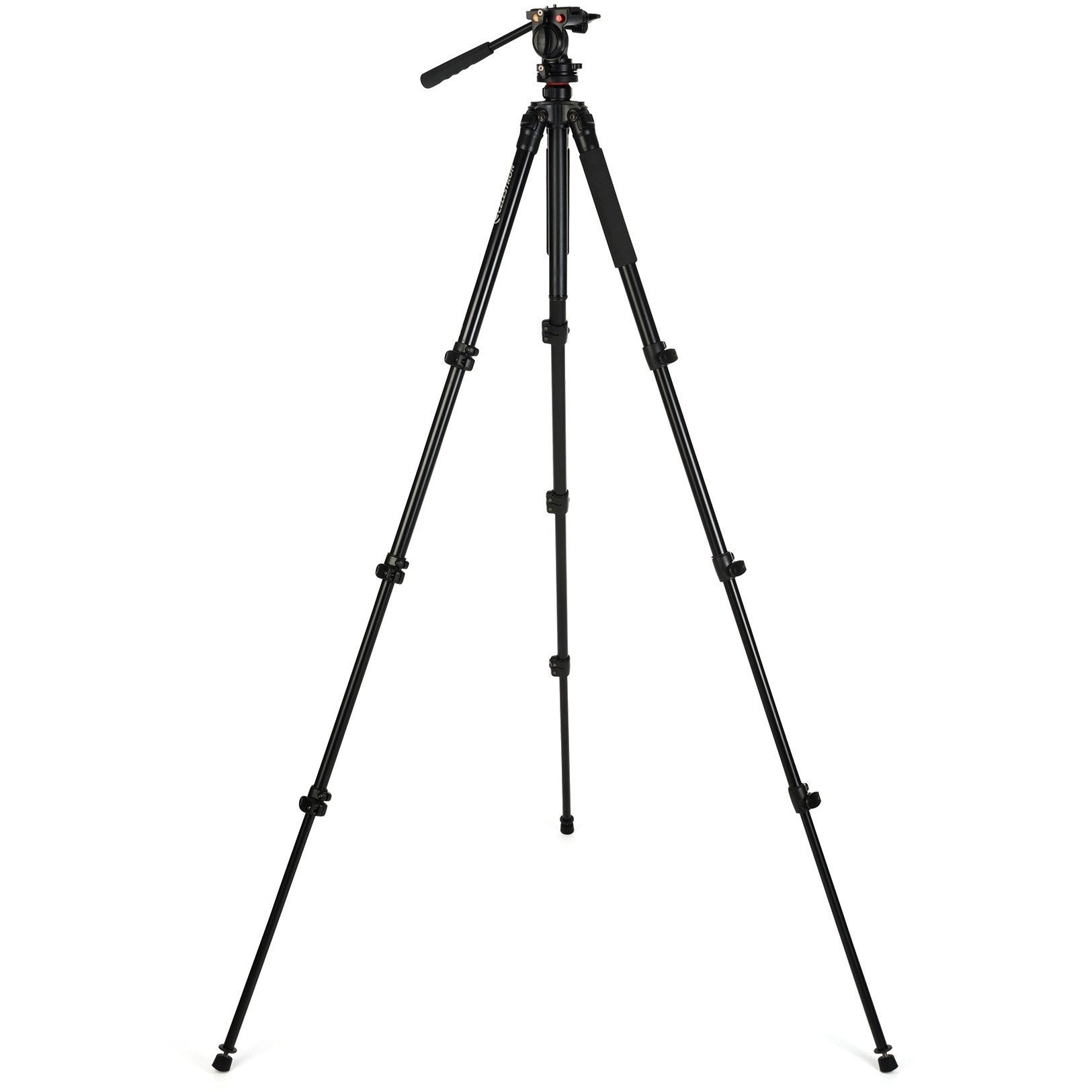 Celestron Regal Premium Stativ Fluid-Neiger Schnellwechselplatte