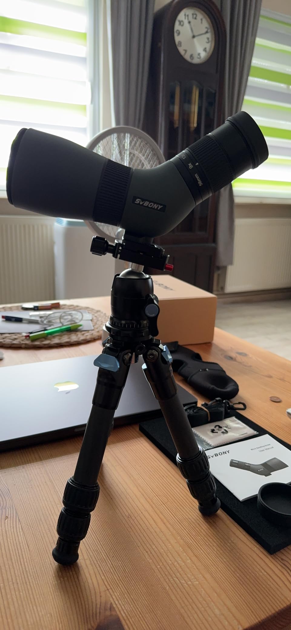SVBONY SV410 9-27x56 Spektiv ED-Glas kompakt