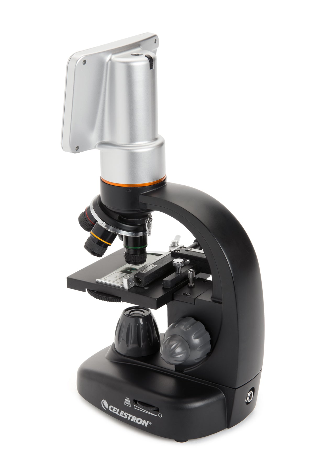 Celestron TetraView LCD Digitalmikroskop 40-600x mit 100 Objektträgern