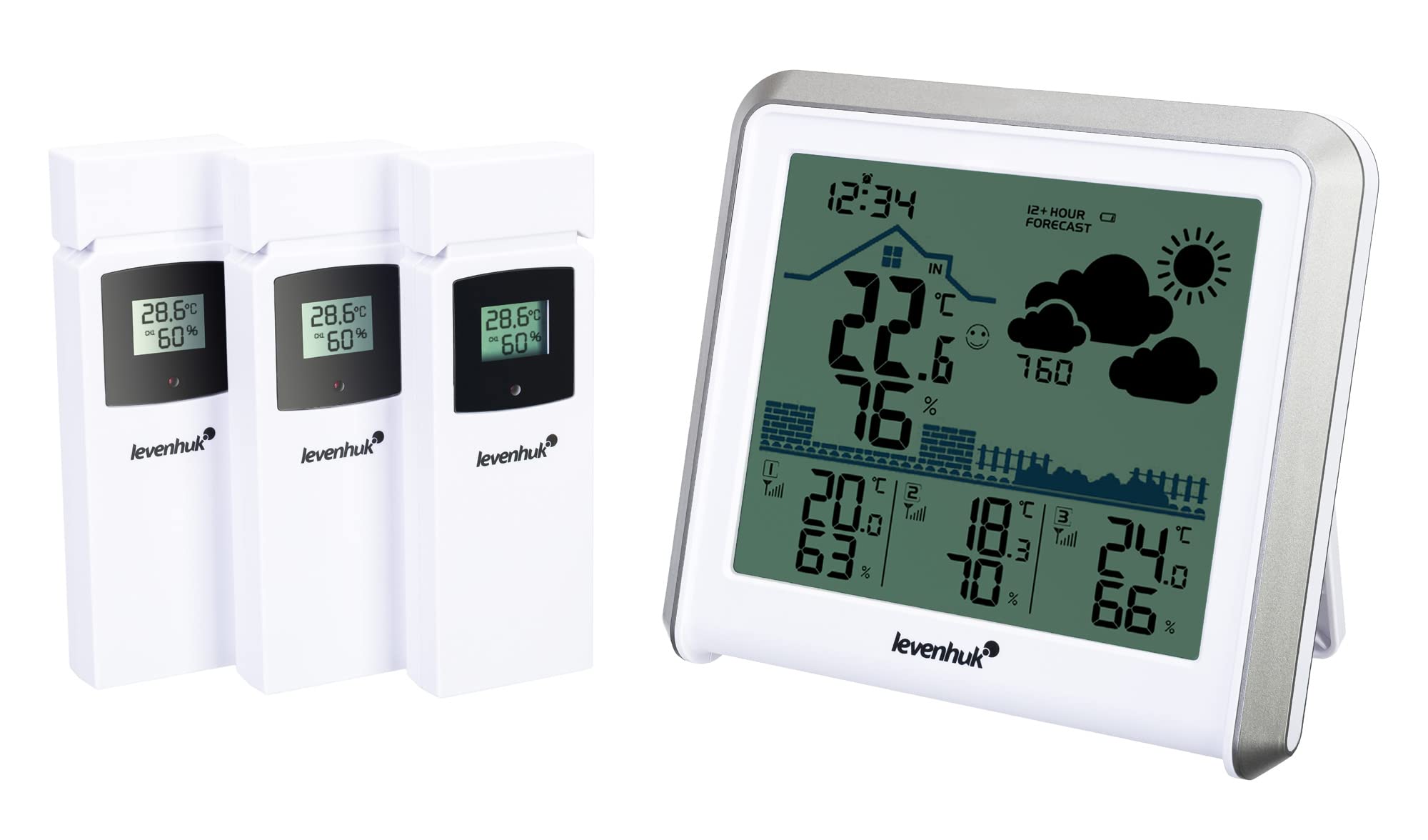 Levenhuk Wezzer Plus LP50 Wetterstation mit Barometer