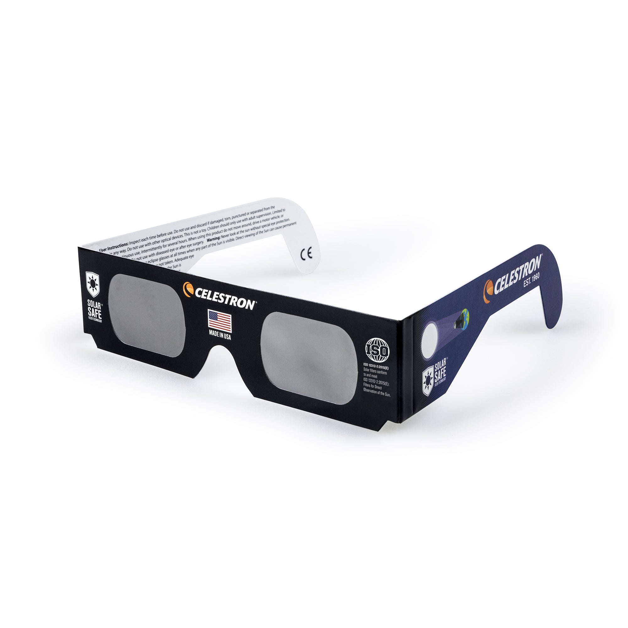 Celestron EclipSmart Sonnenfinsternisbrille ISO Solarfilter