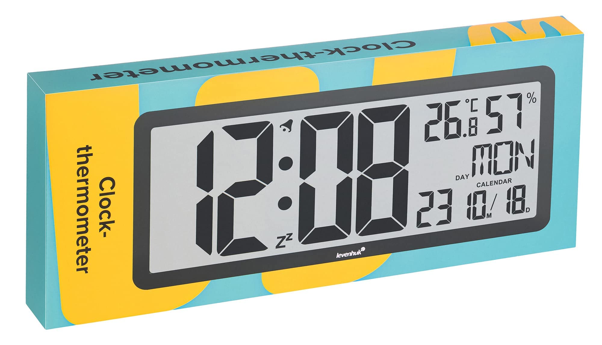 Levenhuk Wezzer Tick H80 Uhrenthermometer großes Display