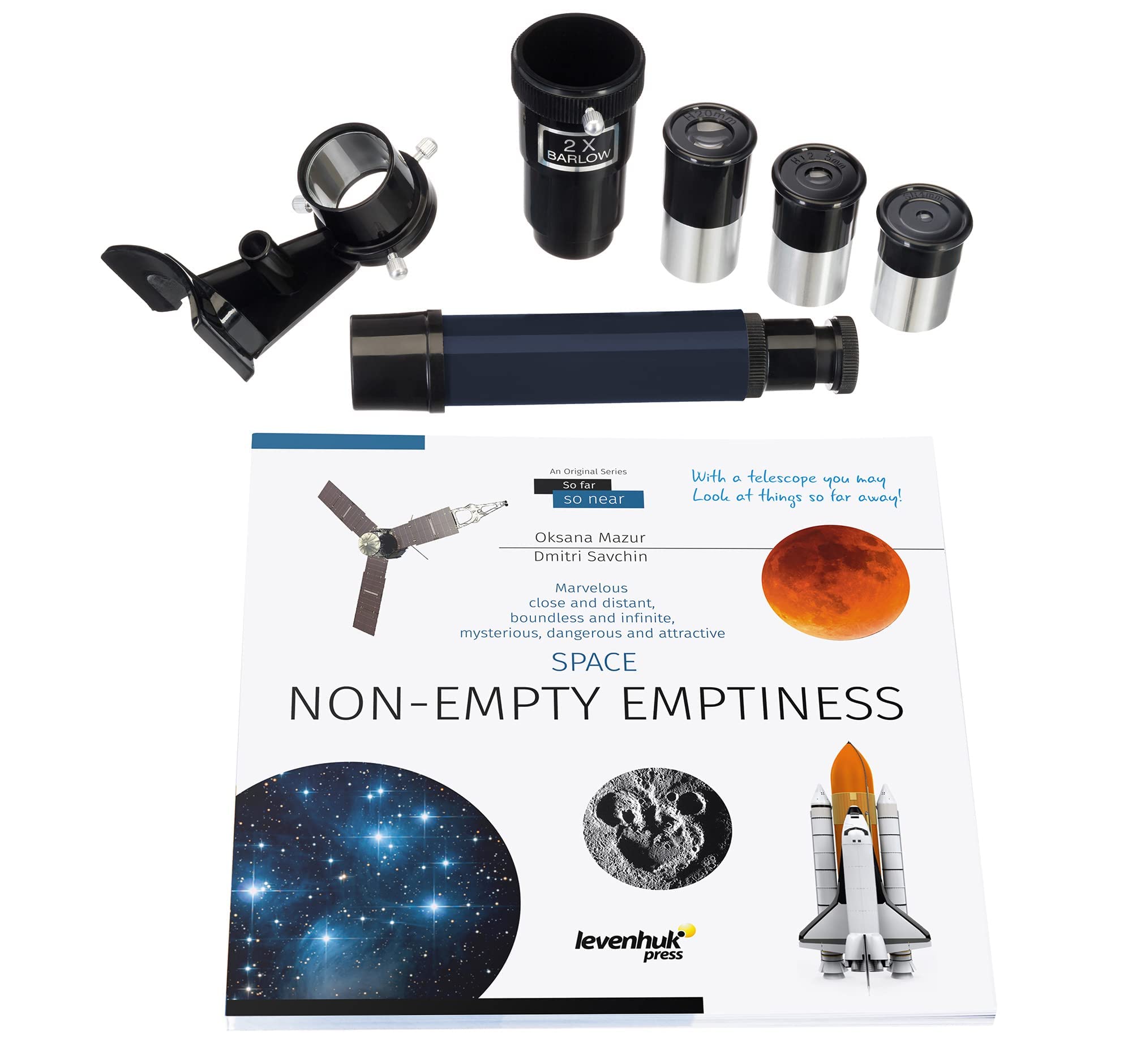 Discovery Spark 769 EQ Teleskop mit Buch Englisch Newton