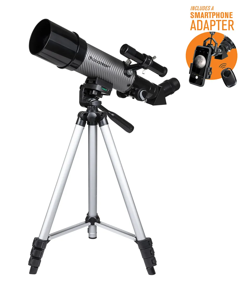Celestron Travel Scope 60 DX Teleskop Smartphone-Adapter gebraucht