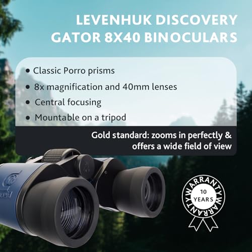 Discovery Gator 8x40 Fernglas wasserdicht Weitwinkel