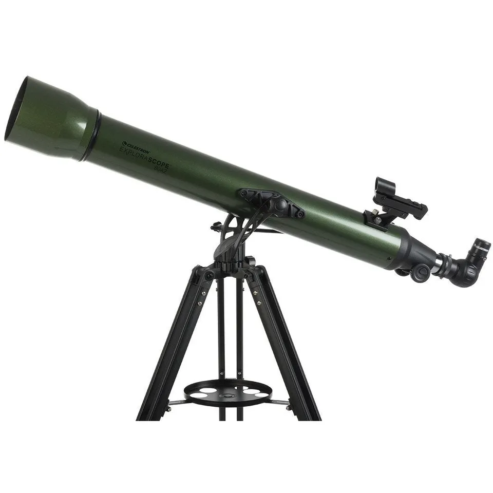 Celestron ExploraScope 80AZ Teleskop Refraktor 80 mm