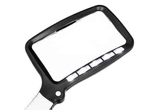 Levenhuk Zeno Read ZR8 Handlupe mit LED 2x eckig