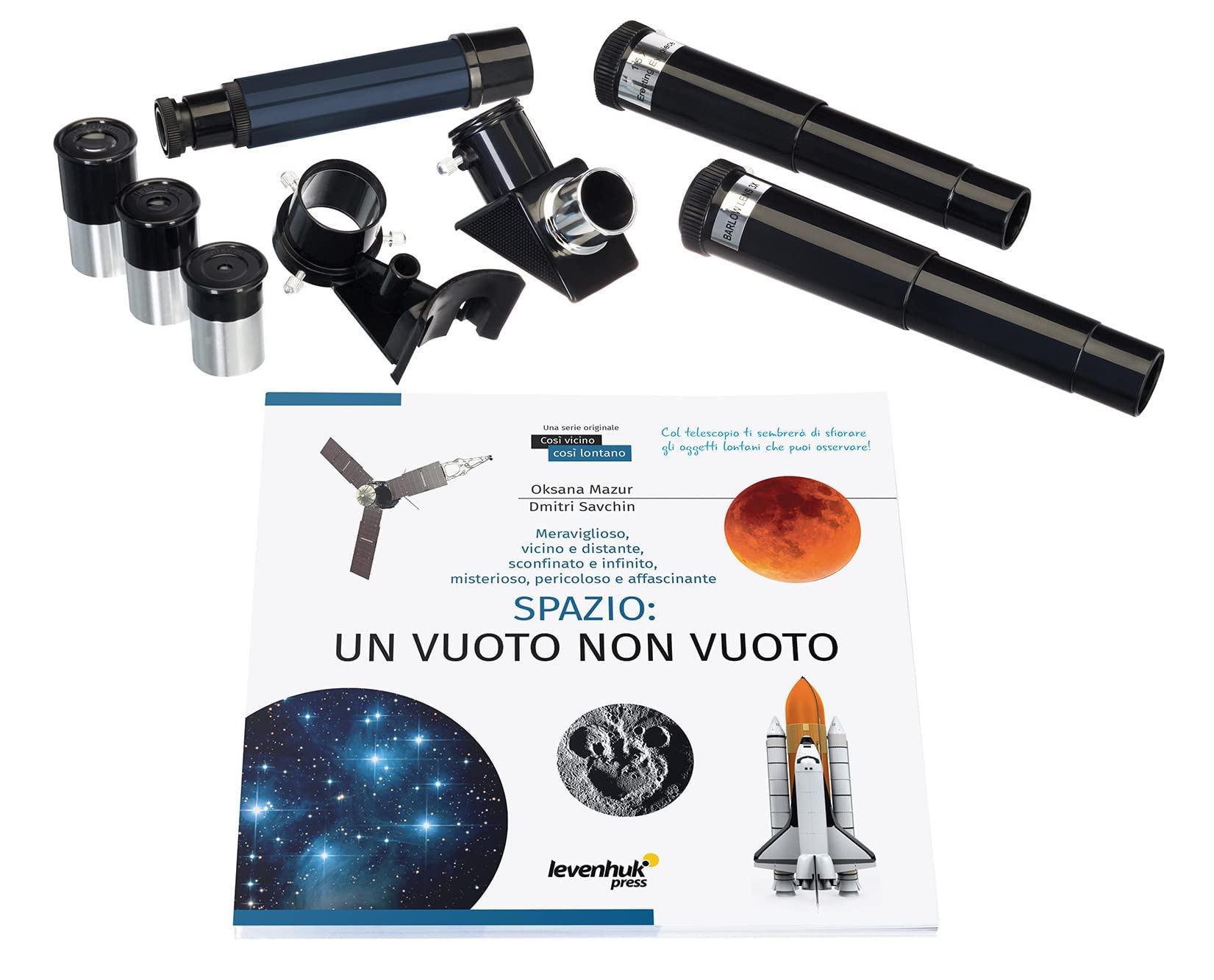 Discovery Spark 607 AZ Teleskop Set Buch Italienisch