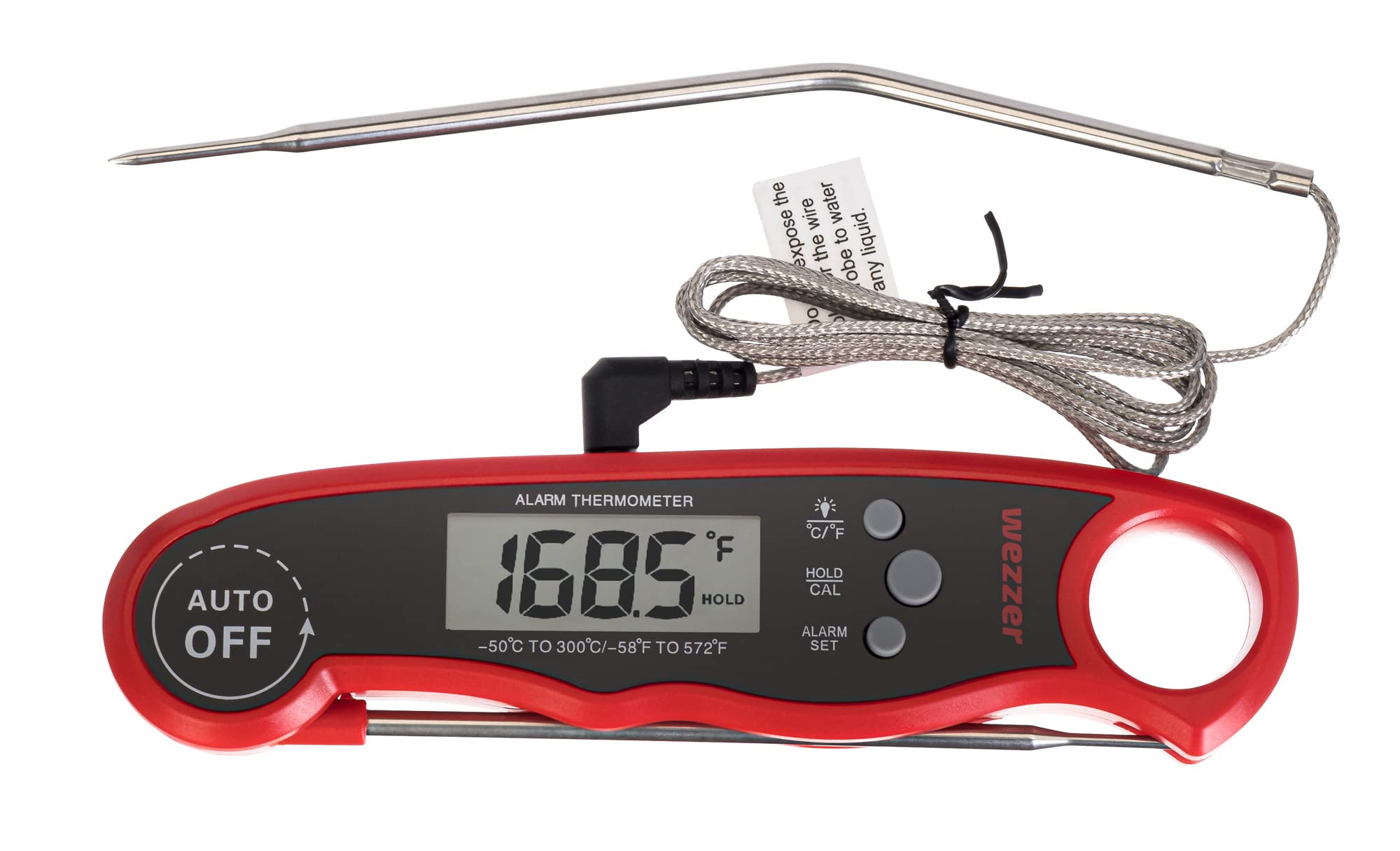 Levenhuk Wezzer Cook MT50 Grillthermometer 2 Sensoren Magnet
