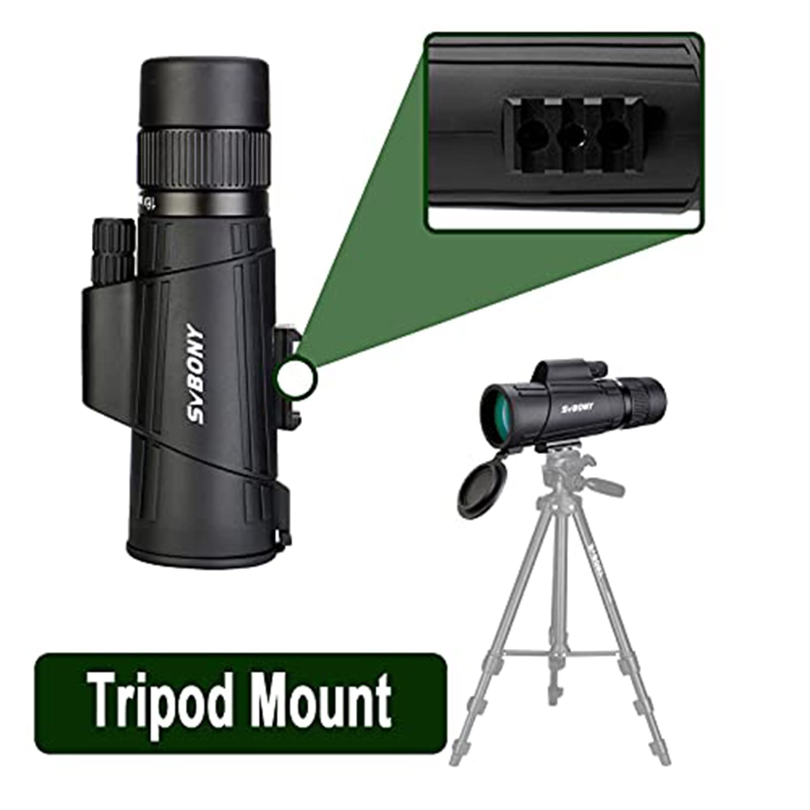 SVBONY SV302 8-16x42 Zoom-Monokular BAK4 wasserdicht