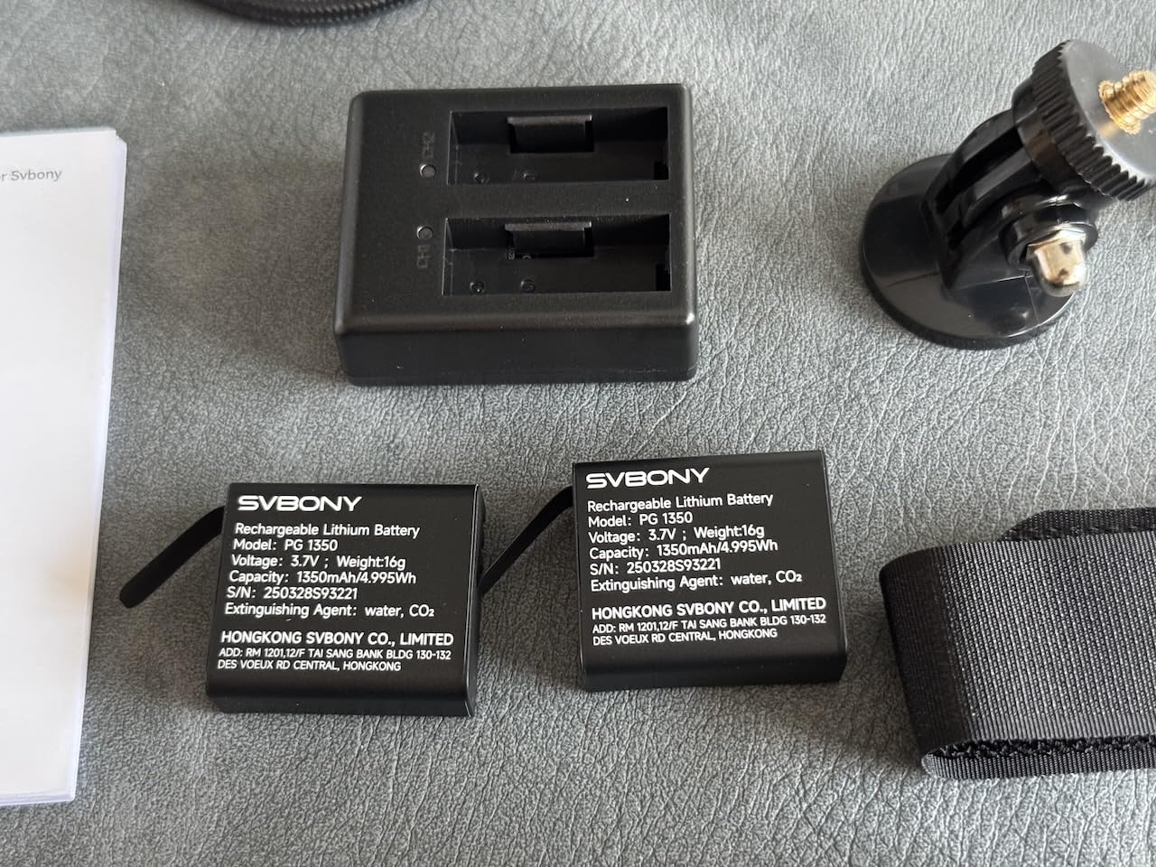 SVBONY SVGo2 4K Actioncam Reisekamera Reise-Kit EIS