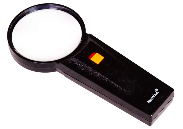 Levenhuk Zeno Handy ZH33 Handlupe LED 3x 75 mm