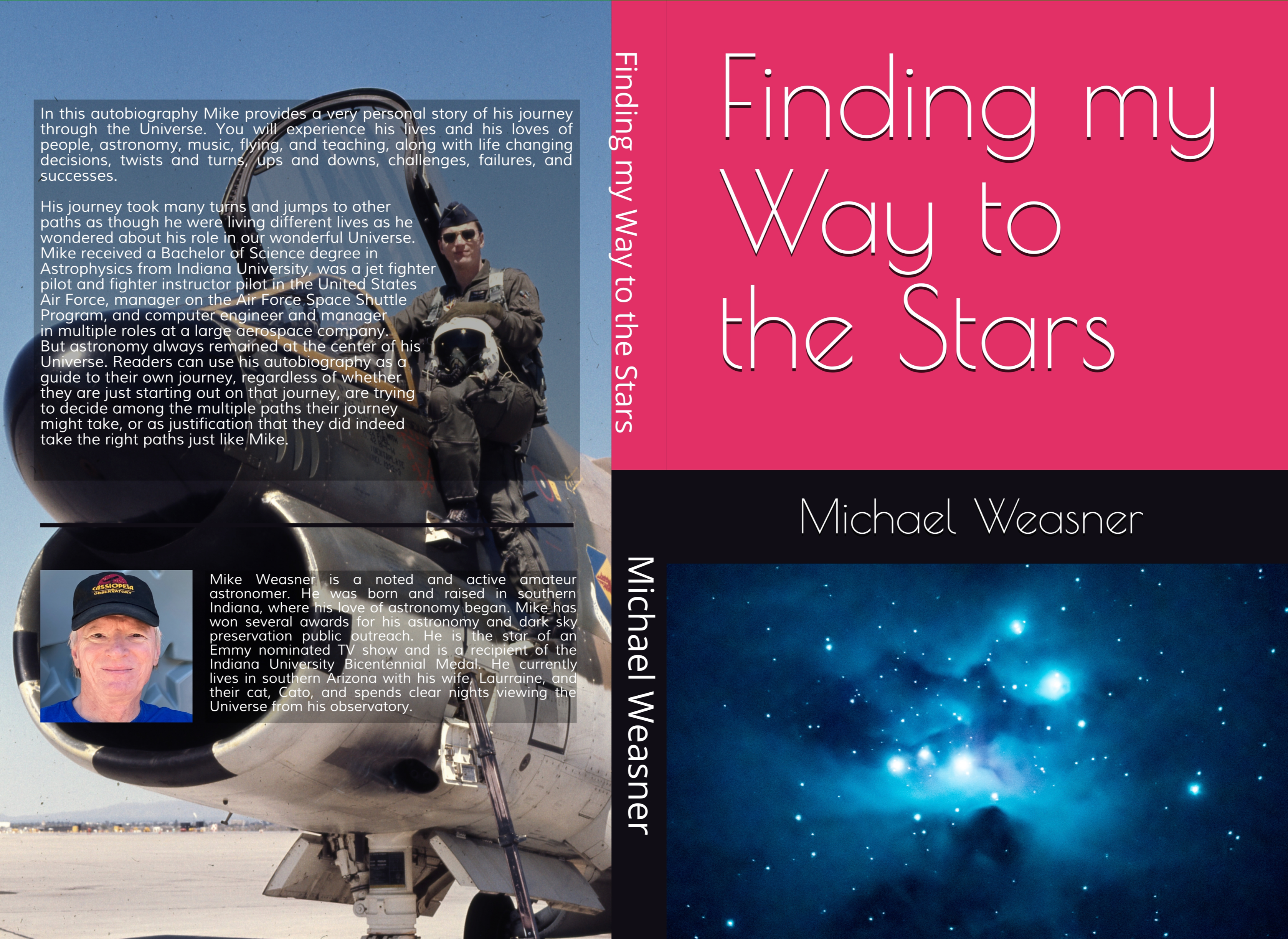 Michael Weasner Finding My Way to the Stars Autobiografie Buch