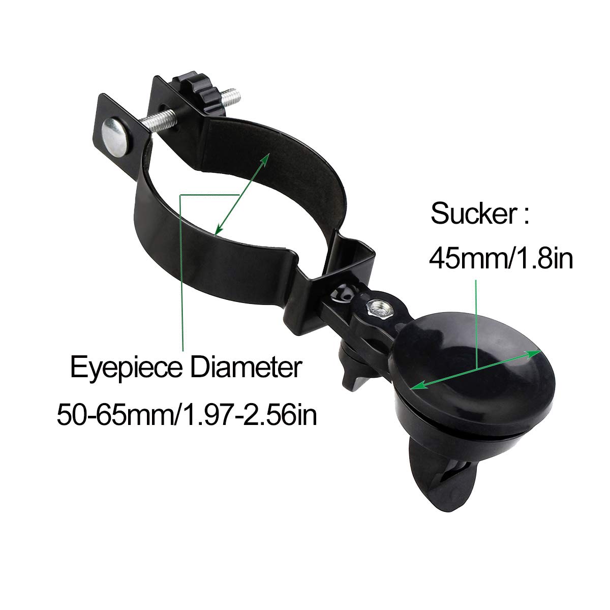 SVBONY Smartphone Adapter Handyhalter 50-65 mm Alu