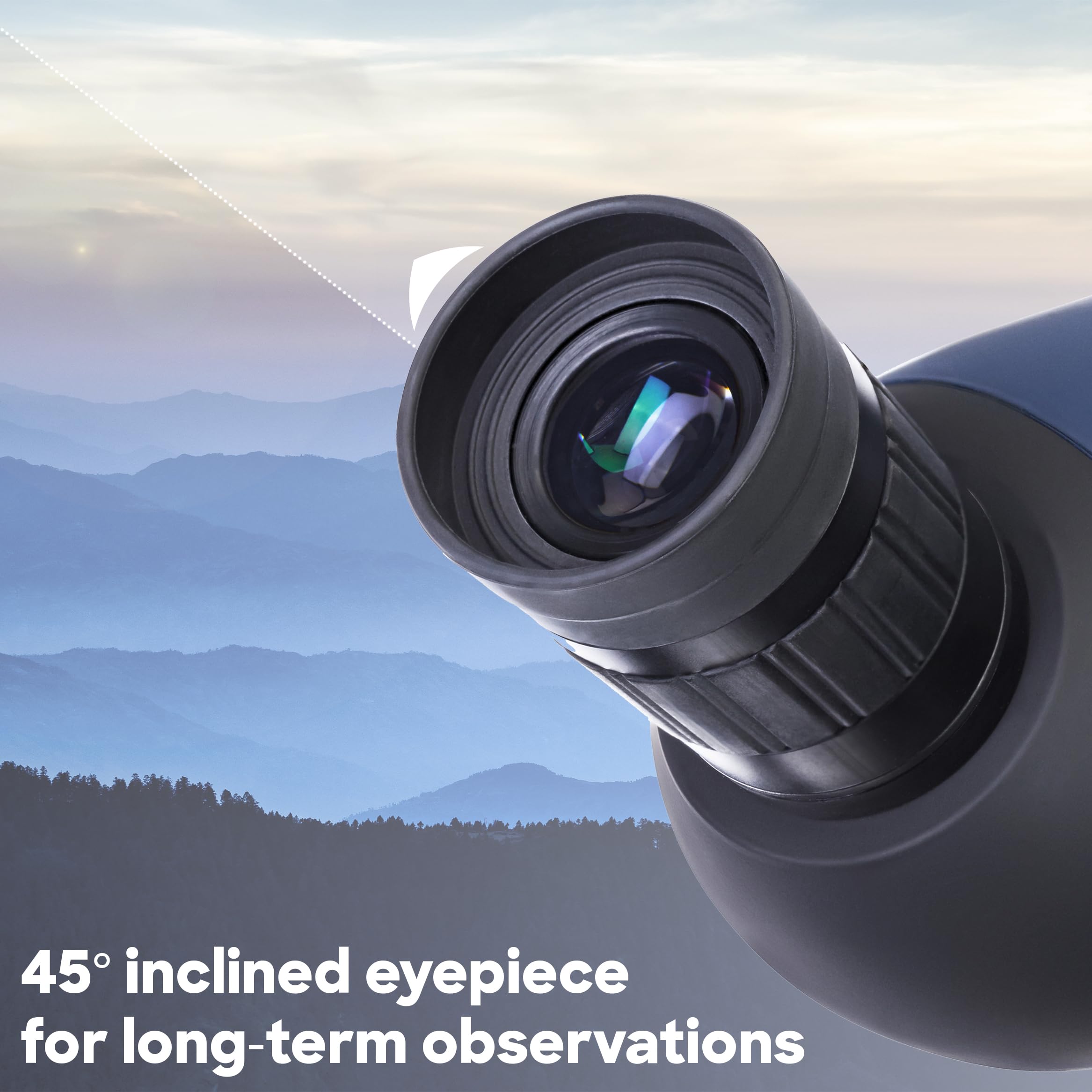 Discovery Range 50 Spektiv 15-45x mit Tischstativ