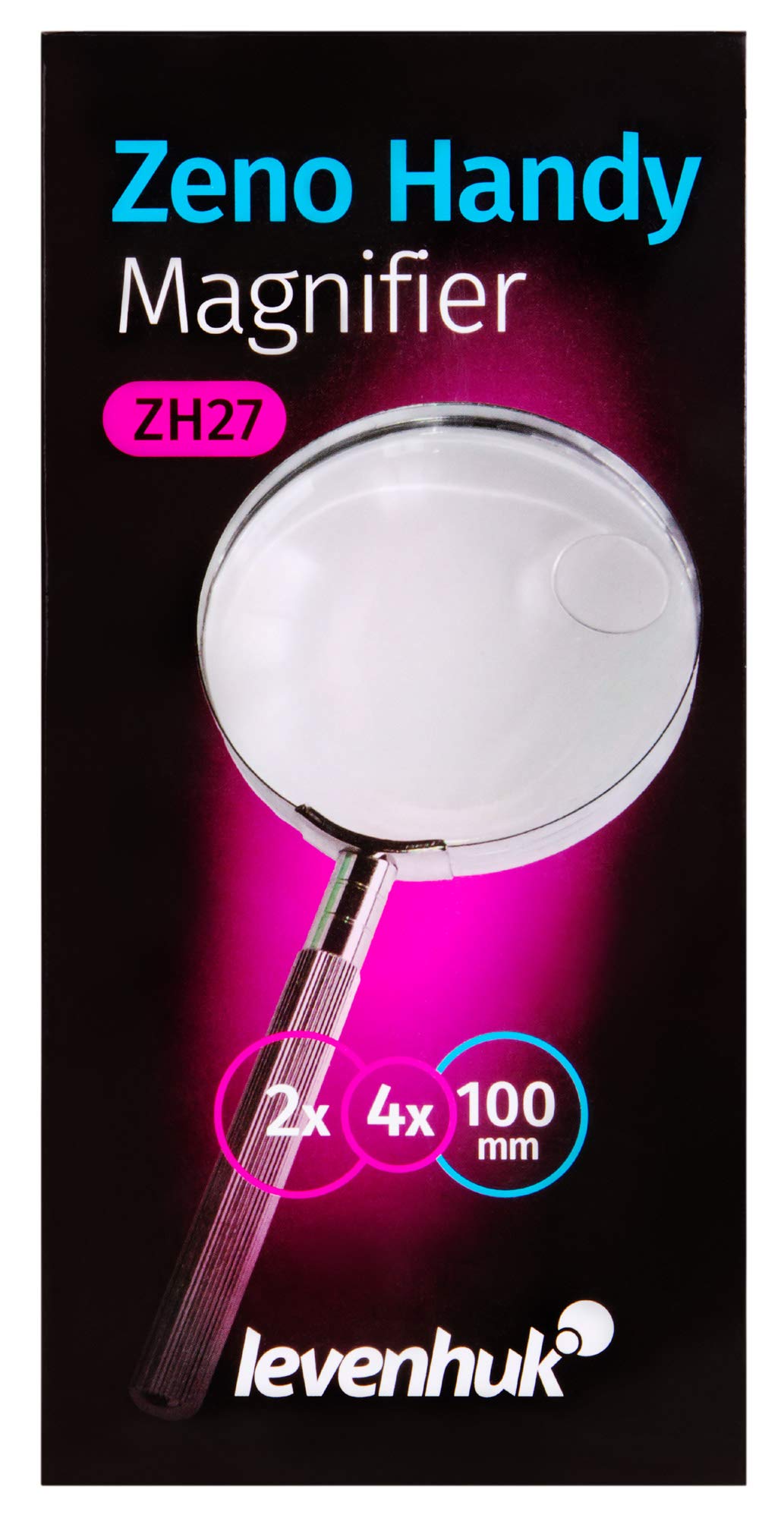 Levenhuk Zeno Handy ZH29 Handlupe LED 2x/4x 100 mm