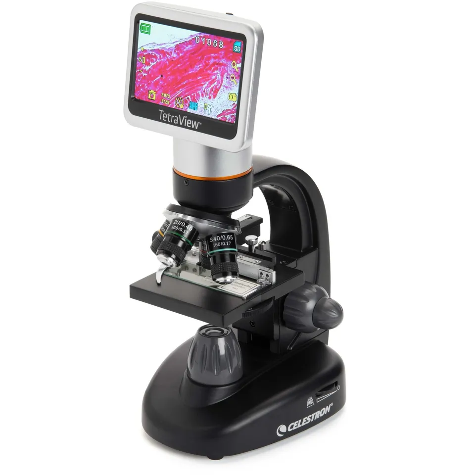 Celestron Labs TetraView LCD Digitalmikroskop 40-400x Touchscreen