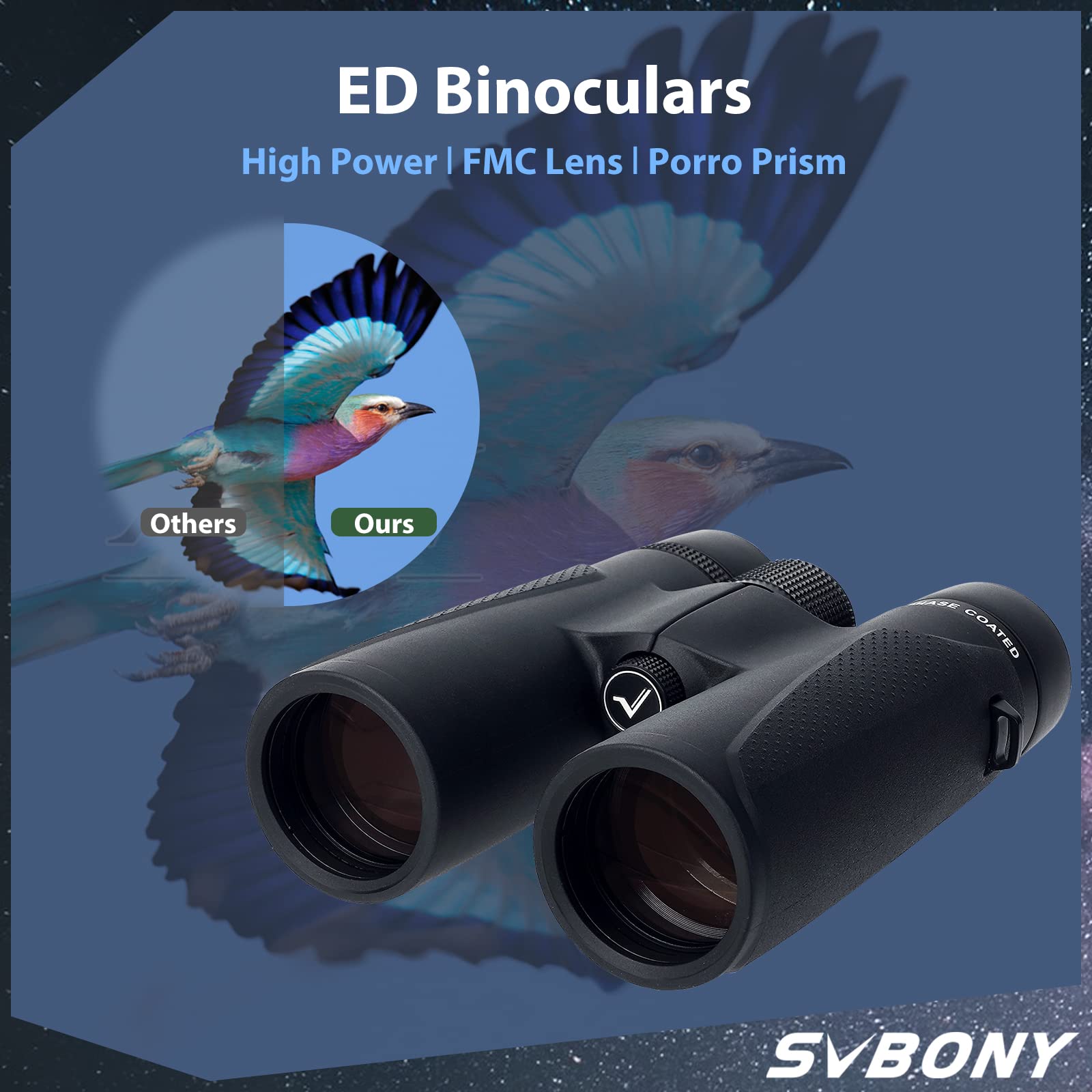 SVBONY SV202 ED Fernglas 8x42 wasserdicht Vogelbeobachtung