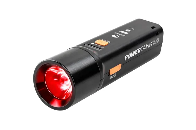 Celestron PowerTank Glow 5000 Rotlicht-Taschenlampe 5000 mAh