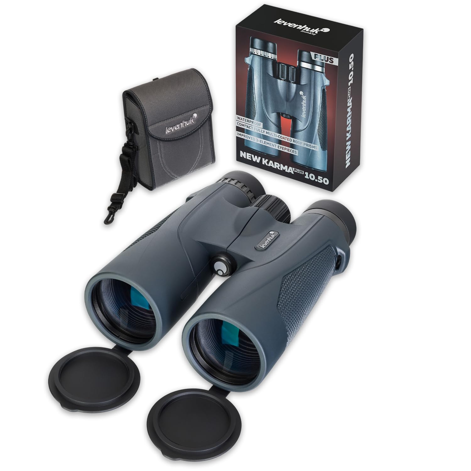 Levenhuk Karma Plus 10x50 Fernglas hell wasserdicht