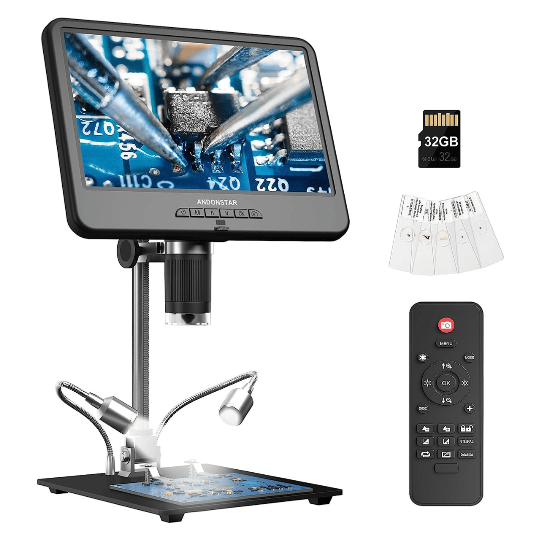 Andonstar AD210 Lötmikroskop 10,1 Zoll IPS 12MP