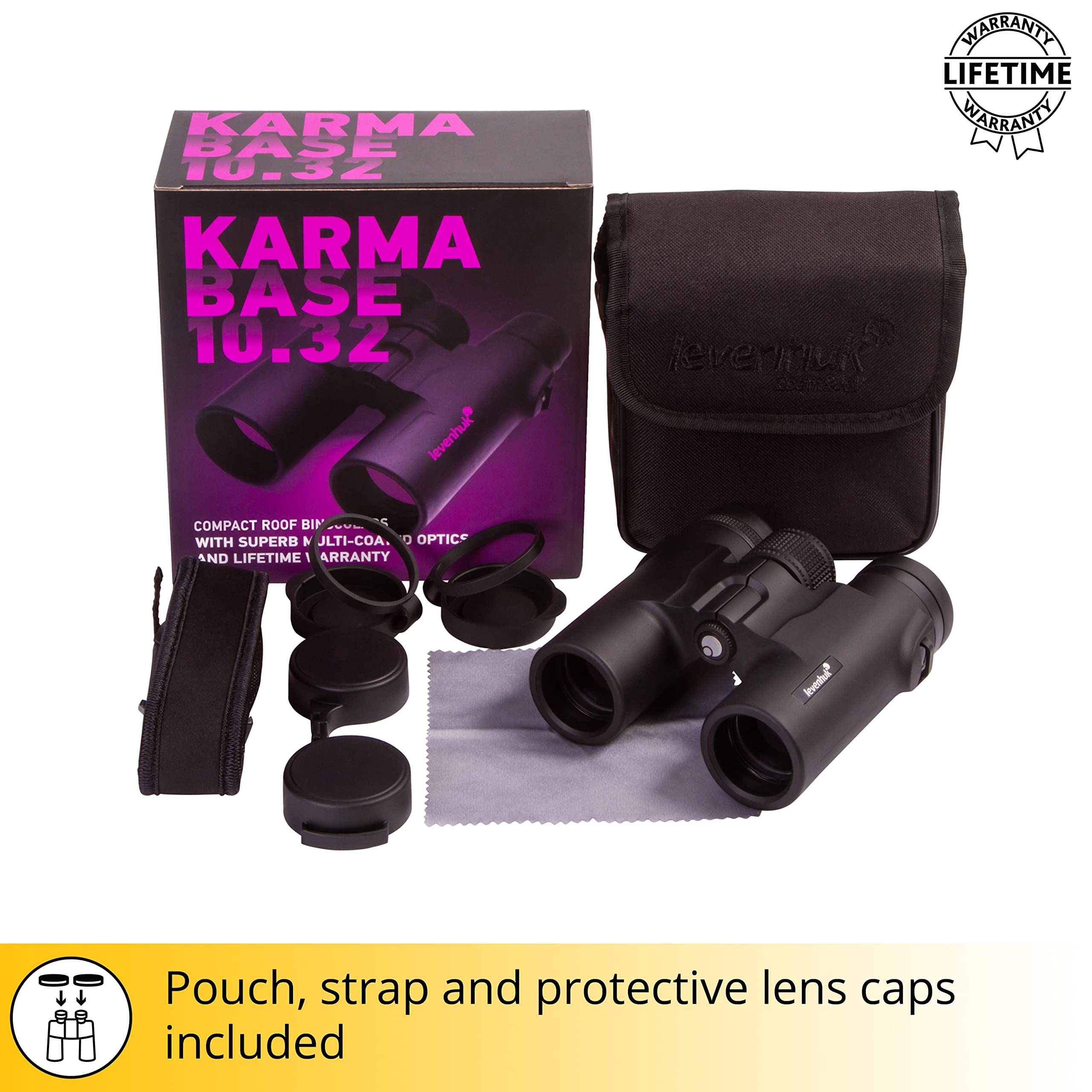 Levenhuk Karma Base 10x32 Fernglas Dachkant kompakt