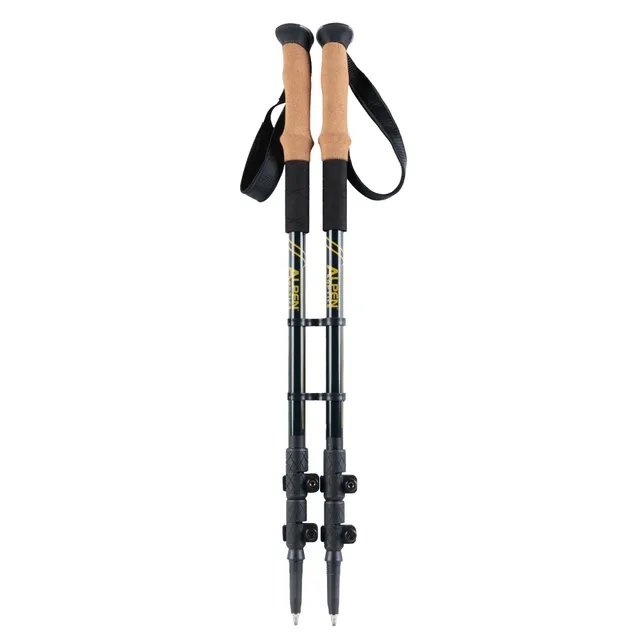 Alpen Carbon Trekkingstöcke Set verstellbar 61-132 cm