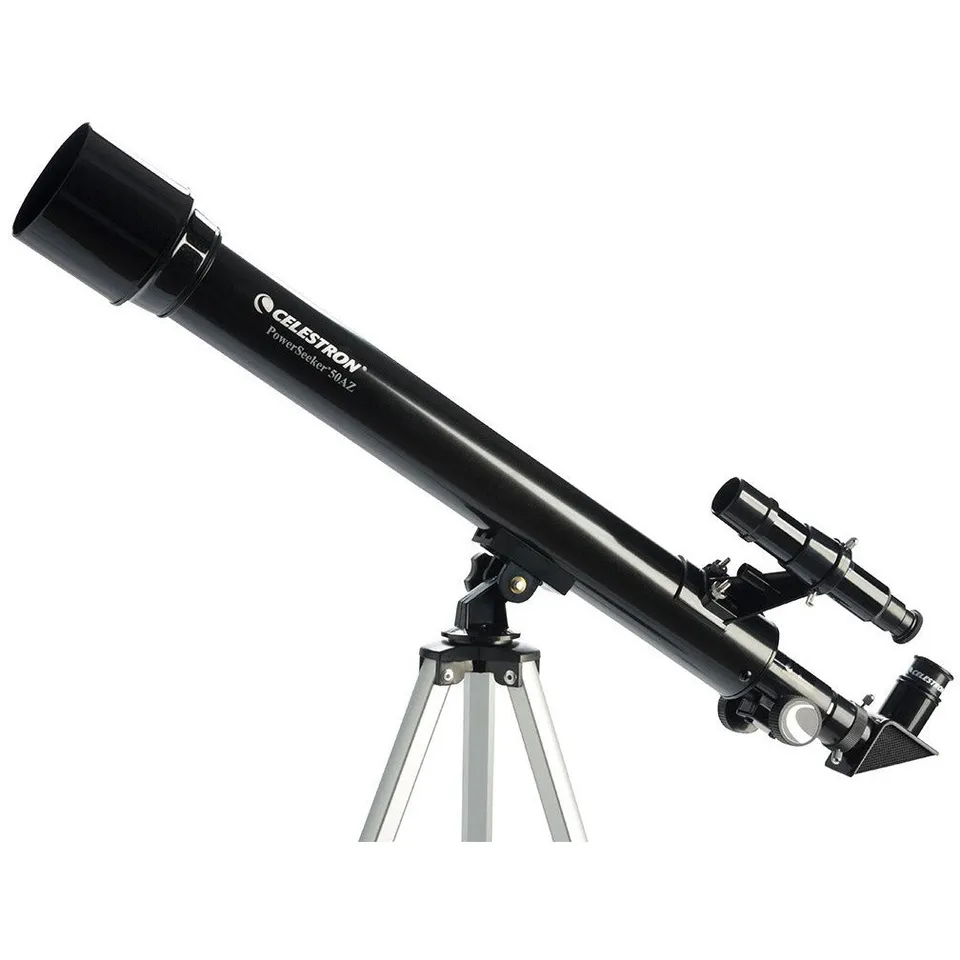 Celestron PowerSeeker 50AZ Refraktor Teleskop 50 mm