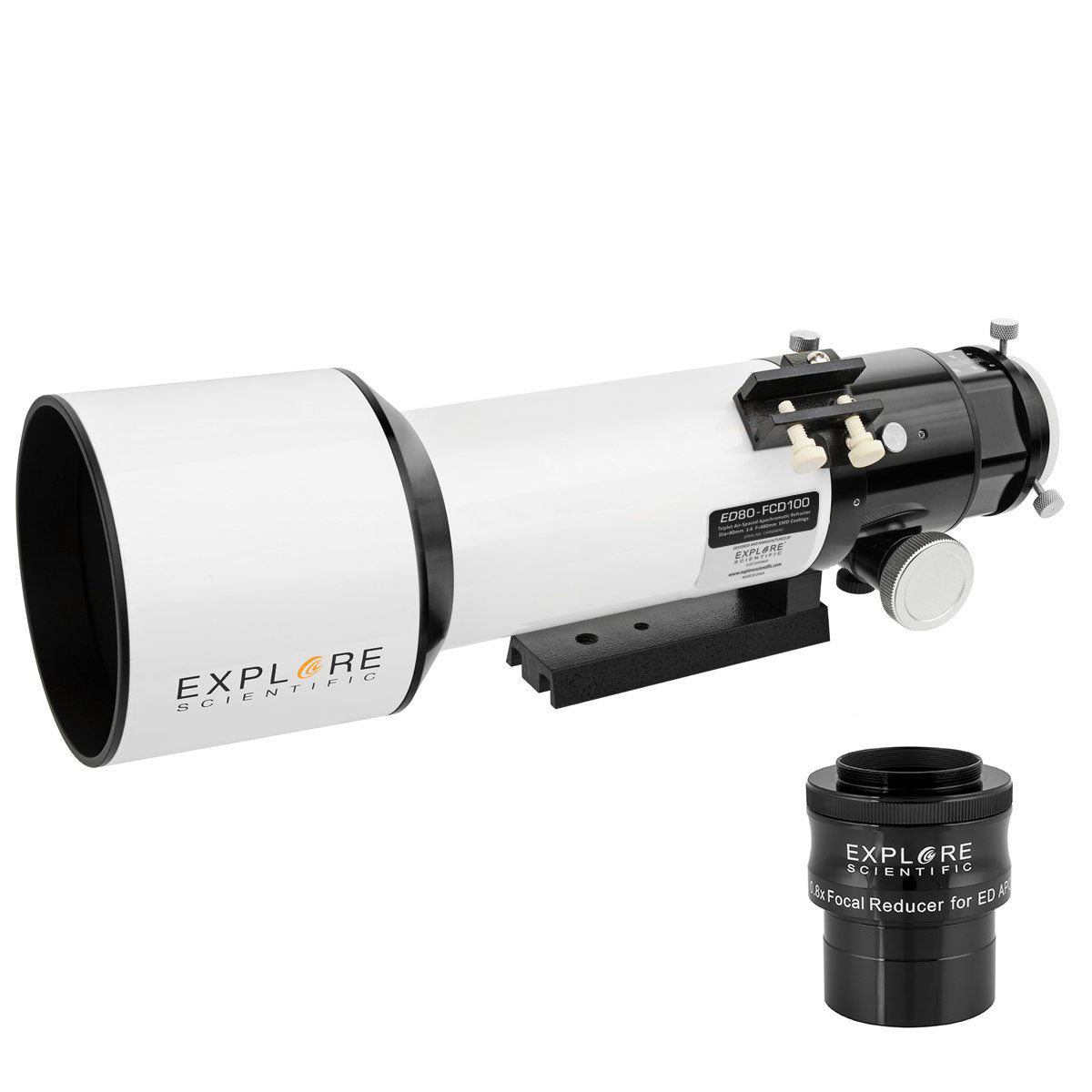 Explore Scientific ED80-FCD100 APO Teleskop 80mm + 0.8x Reducer