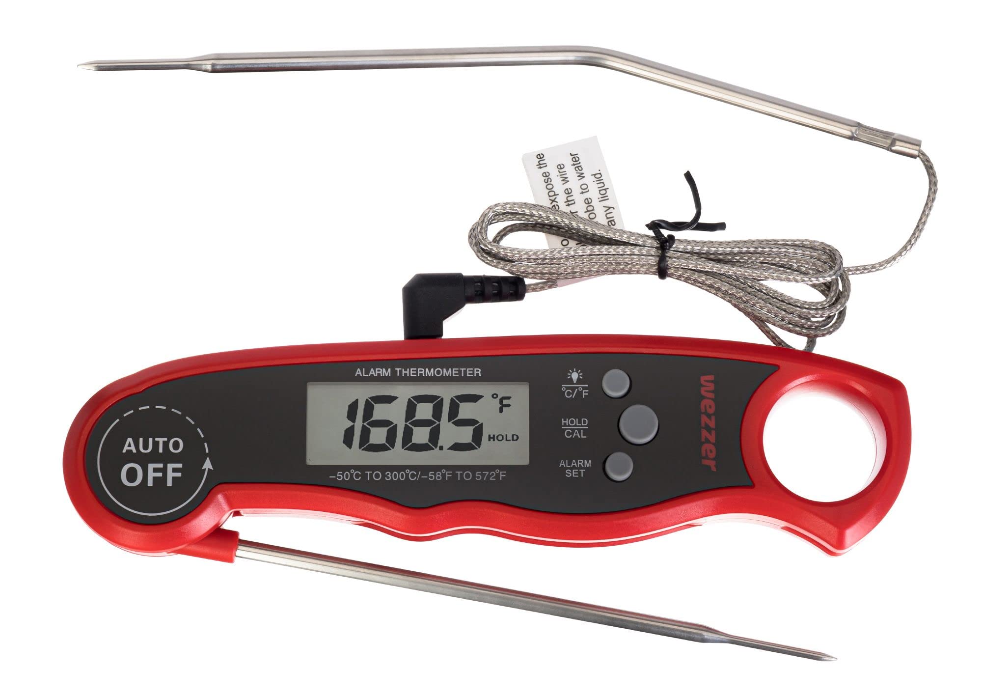 Levenhuk Wezzer Cook MT50 Grillthermometer 2 Sensoren Magnet